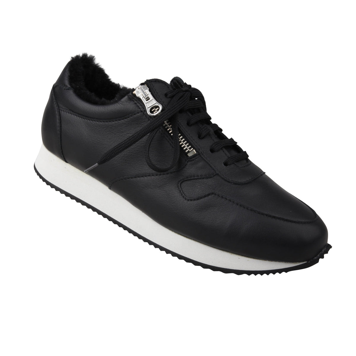 Lei by tessamino Fiona Lammfell-Winter-Sneaker in Weite H