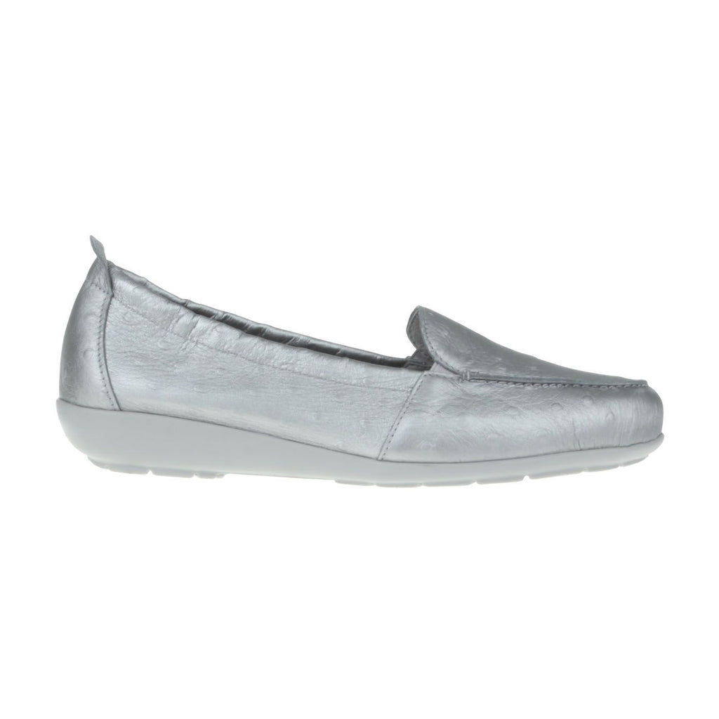 Natural Feet Mokassin Aurelia silber Weite H