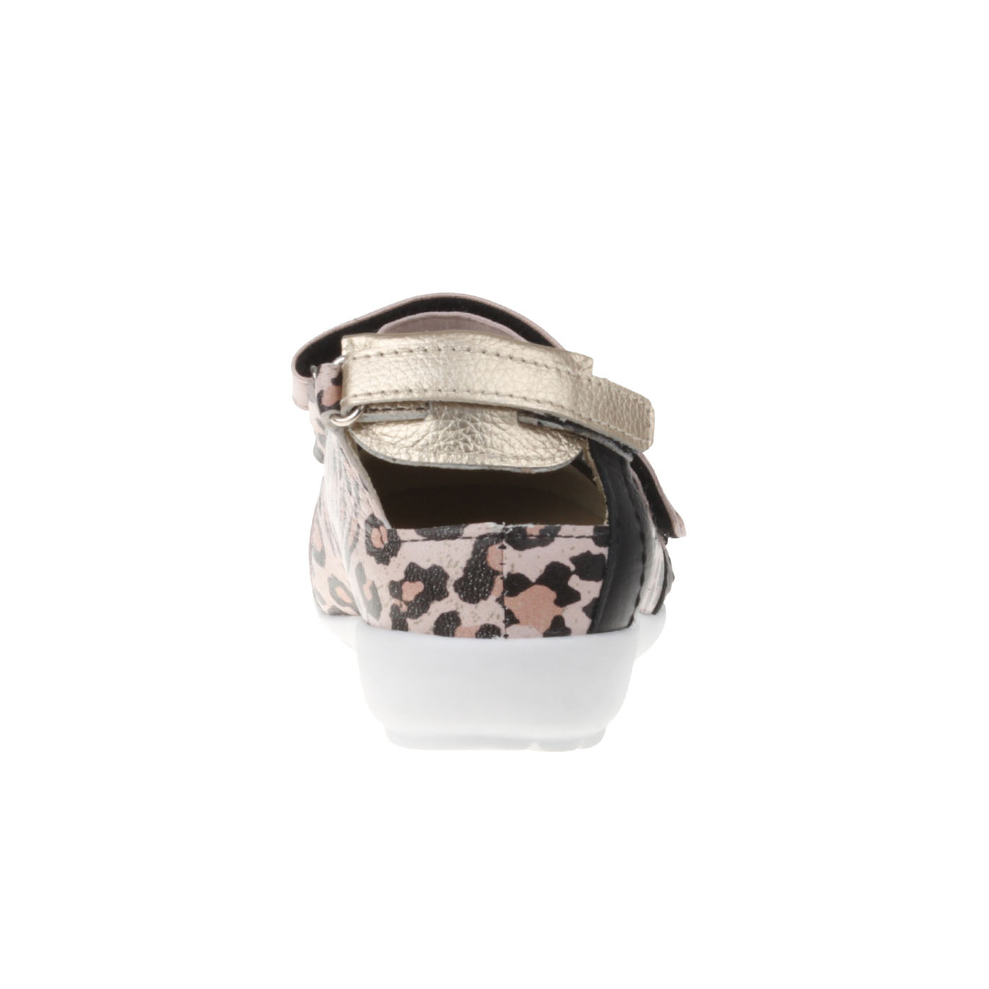 Mary Jane Jackie aus Leder in Animal-Optik