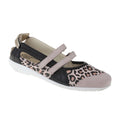 Mary Jane Jackie aus Leder in Animal-Optik