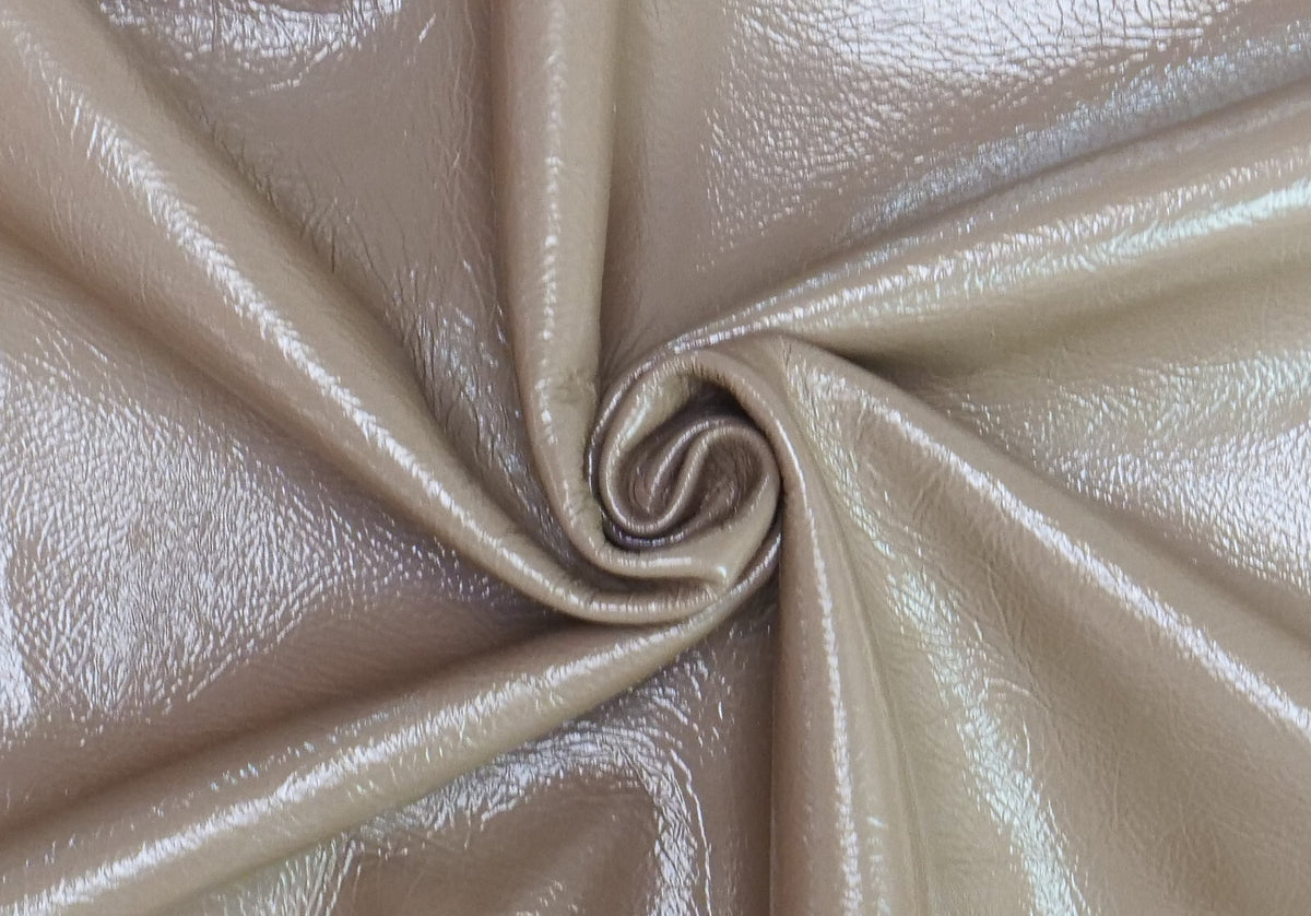 Hirschleder Taupe Glace 1,3 mm ganze Lederhaut Echtleder Bastelleder – Bild 1