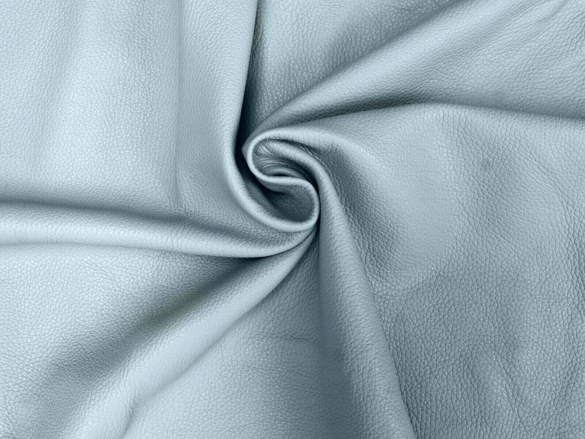 Hirschleder Blau 1,3 mm ganze Lederhaut Echtleder Bastelleder – Bild 1
