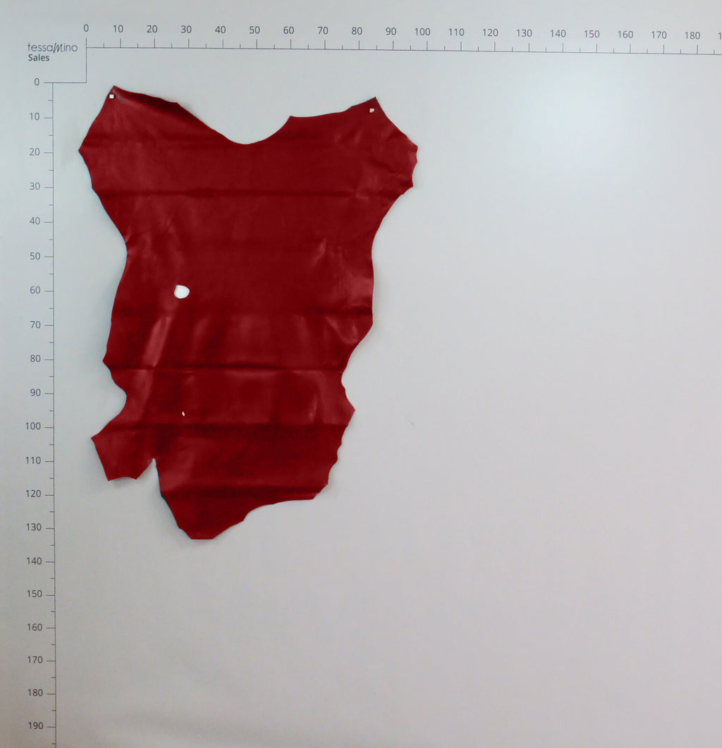 Hirschleder Rot rubin 1,3 mm Lederhaut Echtleder Bastelleder – Bild 10