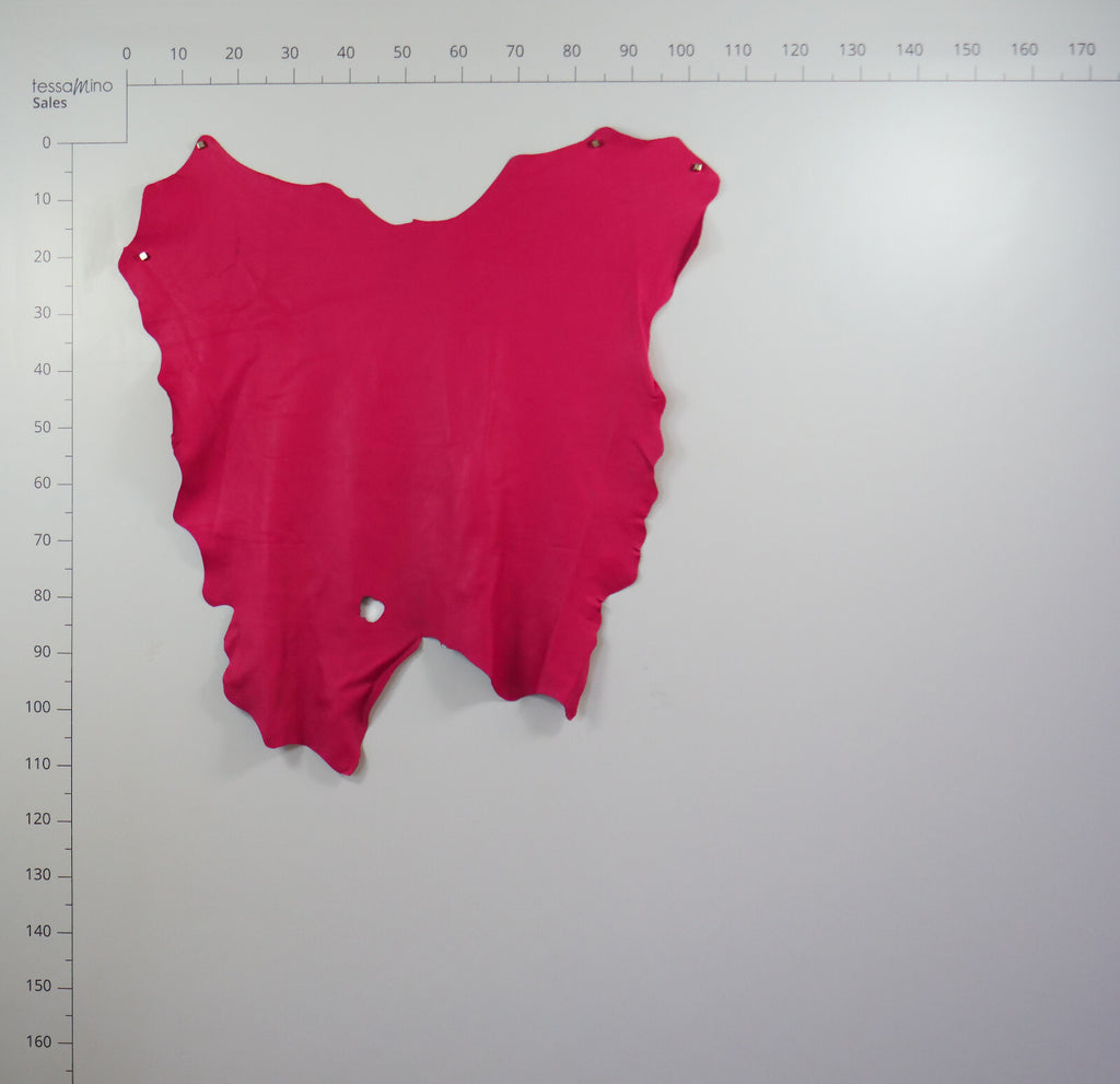 Hirschleder rosa pink Echtleder ganze Lederhaut Lederreste Bastelleder Basteln – Bild 5