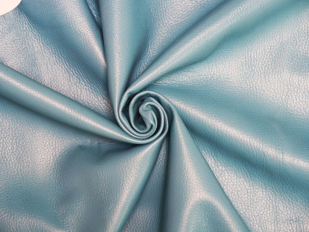 Hirschleder Blau 1,3 mm Lederhaut Echtleder Bastelleder – Bild 1
