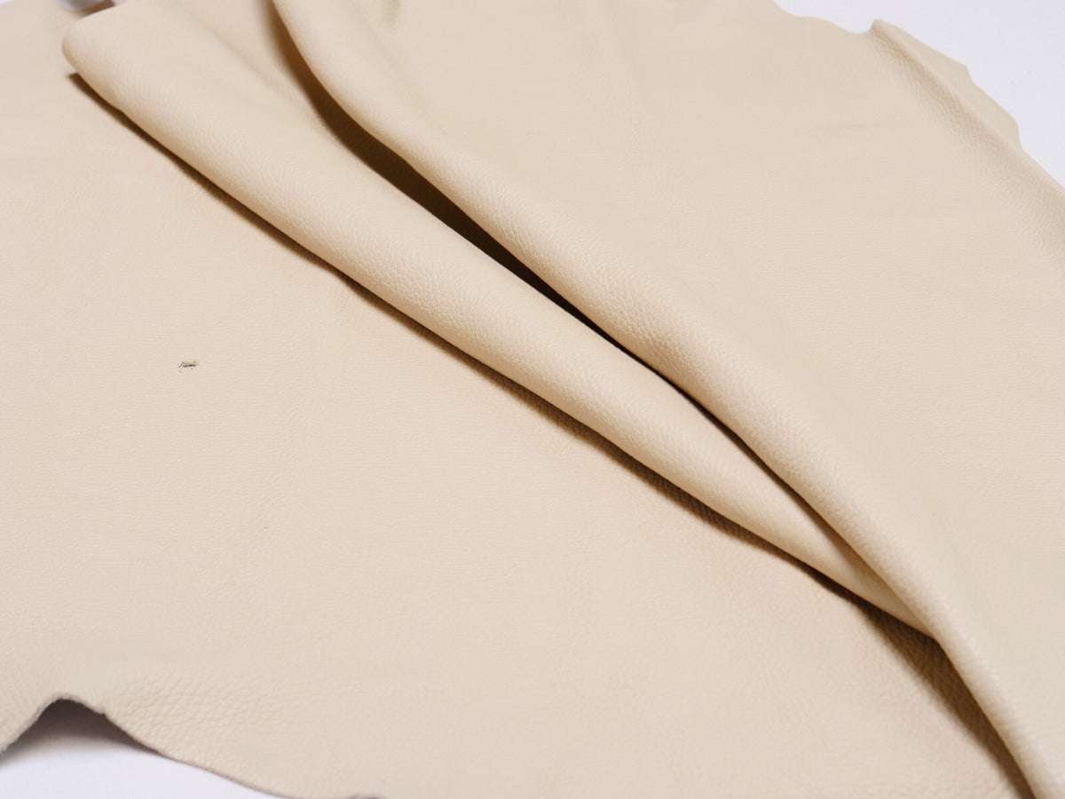 Hirschleder Beige 1,3 mm ganze Lederhaut Echtleder Bastelleder – Bild 3
