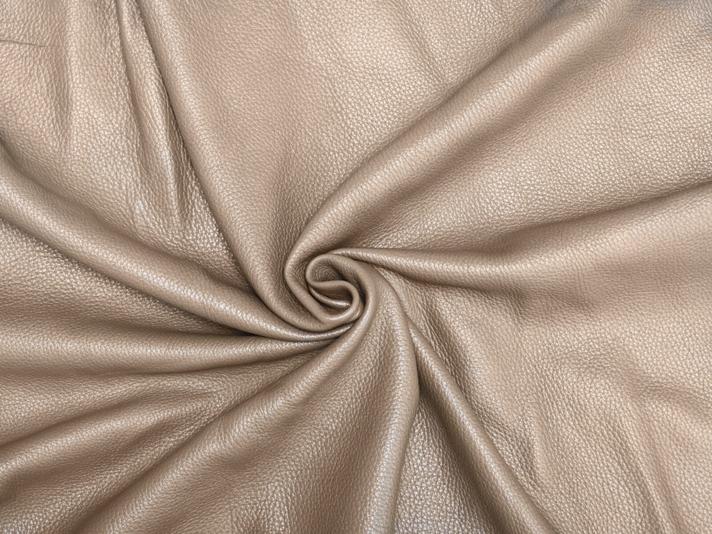 Hirschleder beige Echtleder Lederhaut Bastelleder Basteln – Bild 1