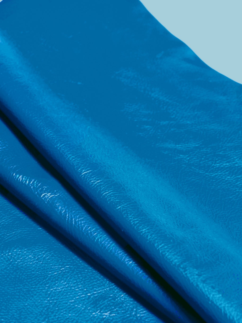 Hirschleder blau 1,3 mm ganze Lederhaut Echtleder Bastelleder Nähen – Bild 3