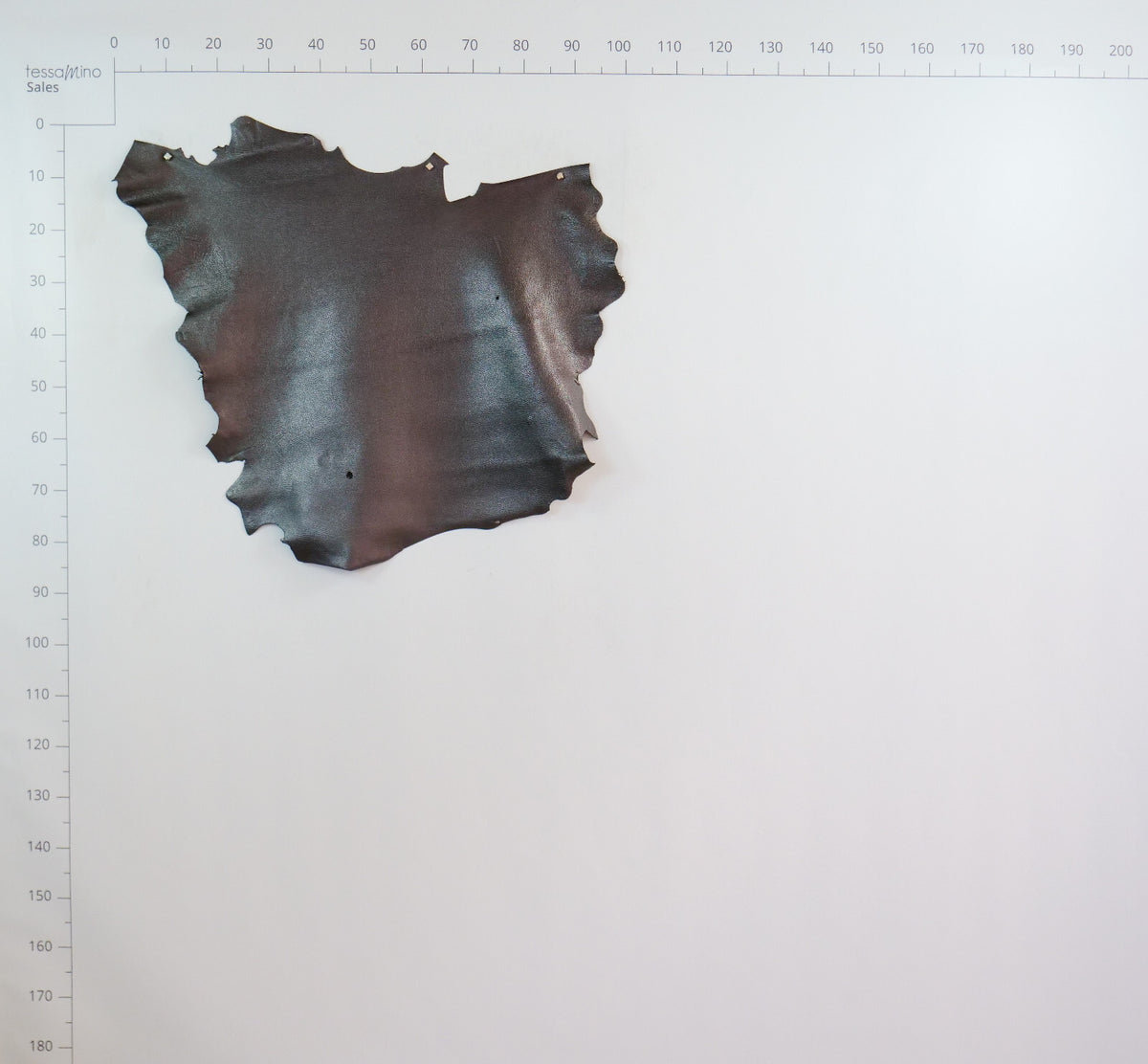 Hirschleder anthrazit grau metallic Echtleder Bastelleder – Bild 15
