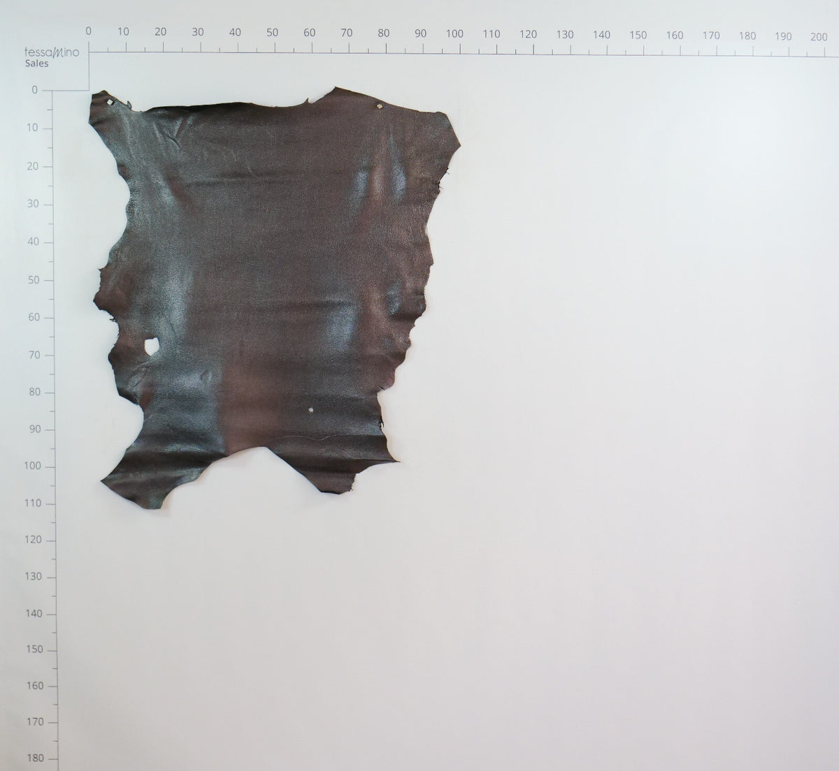 Hirschleder anthrazit grau metallic Echtleder Bastelleder – Bild 14