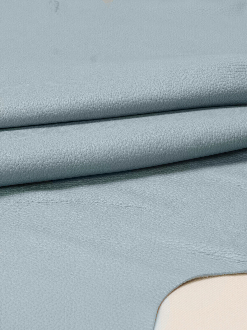 Hirschleder Blau 1,3 mm ganze Lederhaut Echtleder Bastelleder – Bild 3