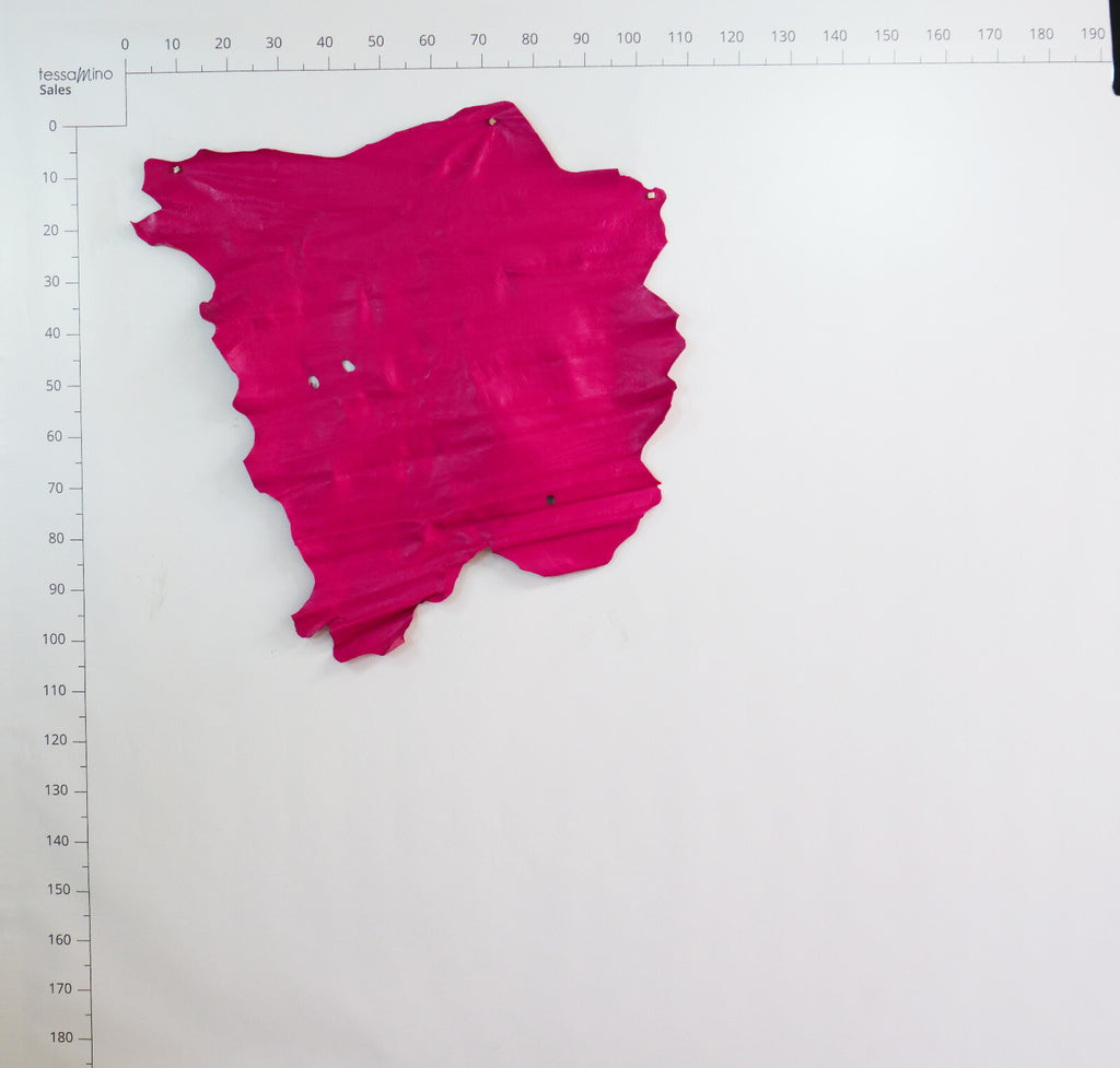 Hirschleder Pink 1,3 mm ganze Lederhaut Echtleder Bastelleder – Bild 5