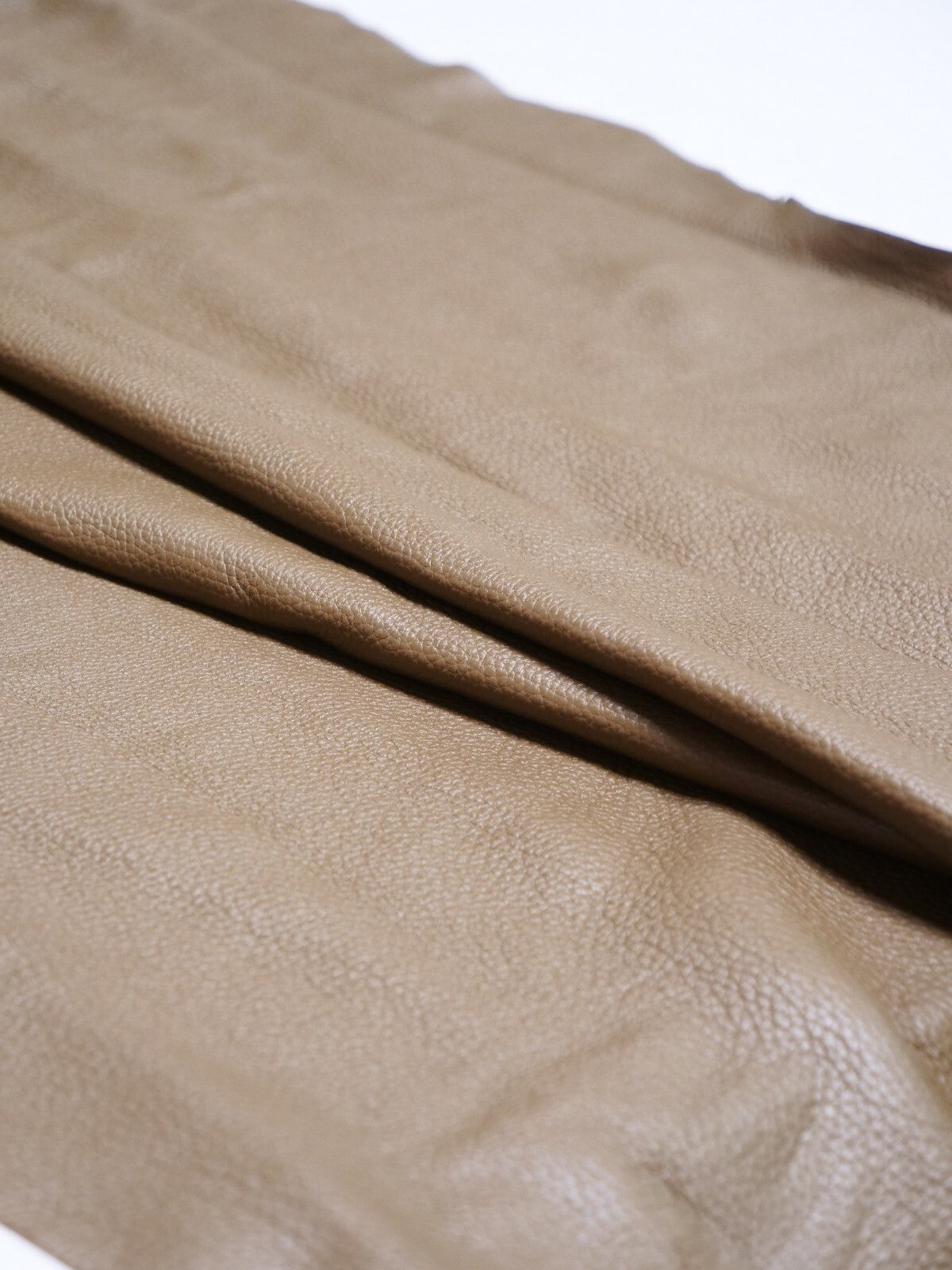 Hirschleder beige Echtleder Lederhaut Bastelleder Basteln – Bild 3
