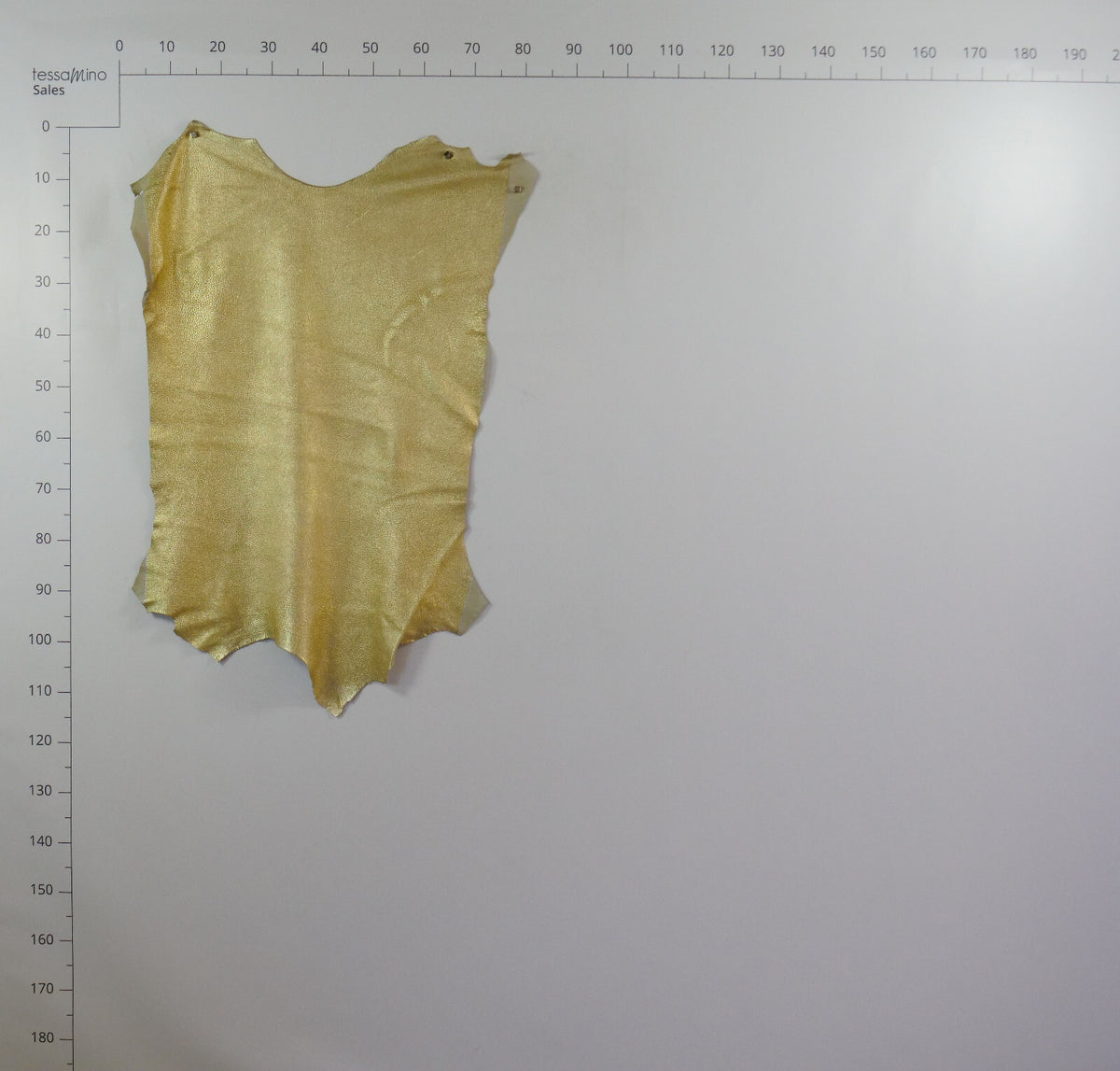 Hirschleder metall Gold 1,3 mm ganze Lederhaut Echtleder Bastelleder – Bild 5