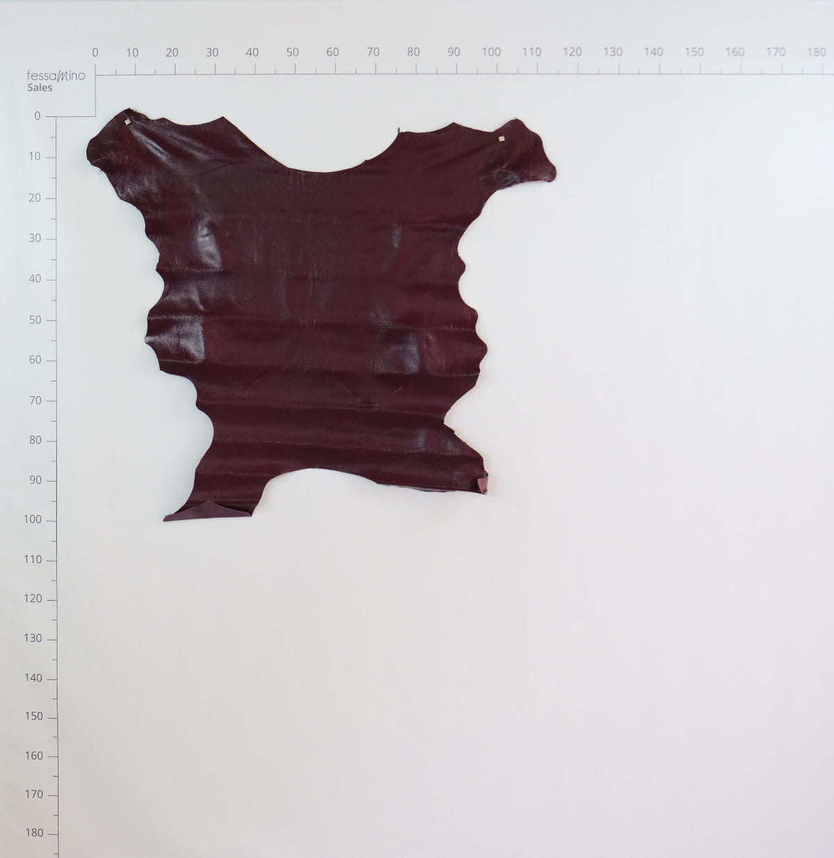 Hirschleder Aubergine Glace lila pink 1,3 mm ganze Lederhaut Echtleder – Bild 4