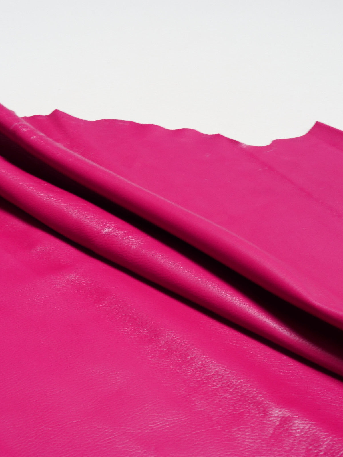 Hirschleder pink glänzend Echtleder Lederhaut Lederreste Bastelleder zum Basteln – Bild 3